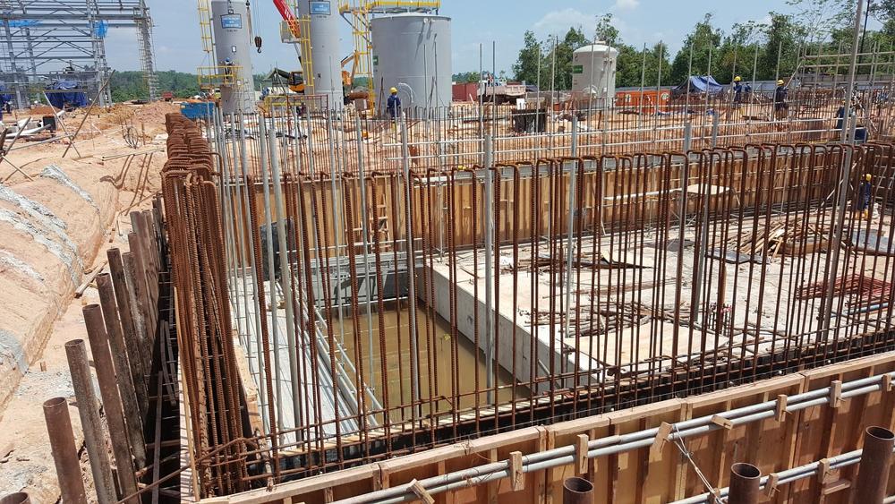 Garage foundation